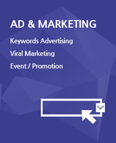 AD & MARKETING - Keywords advertising, Viral marketing, Event/Promotion
